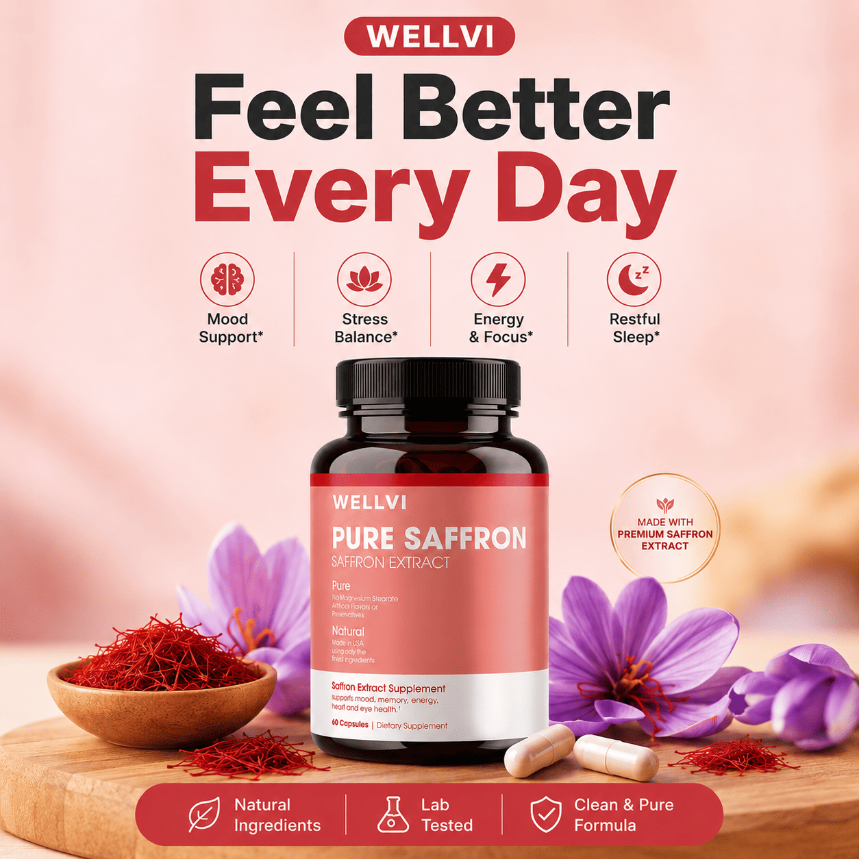 Saffron Capsule